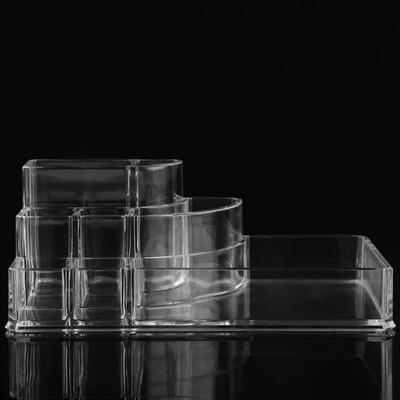 

Greensen Transparent Drawer Organizer Jewelry Makeup Storage Box Container Acrylic Case