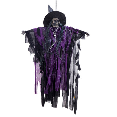 

Halloween LED Floating Giggle Ragged Witch Haunted House Home Bar Decor Props