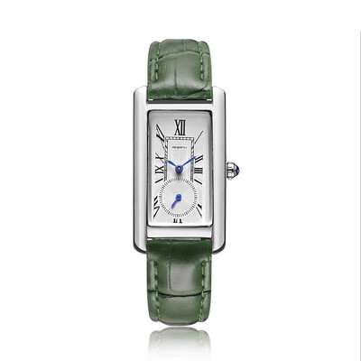 

REBIRTH quartz watch square small dial will move female watch male table universal neutral table