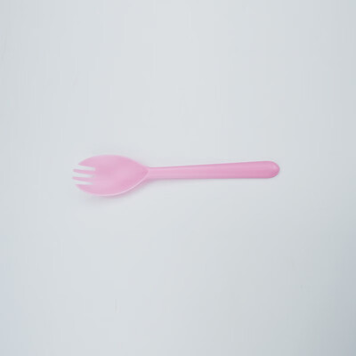 

JINLILAI Individually packaged ladle spoon Disposable tableware Cake fork Fruit fork Birthday supplies Knife&fork 6788