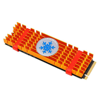 

Aluminium Alloy PCIe NVMe M2 2280 SSD Heatsinks Laptop Memory Cooling Fin
