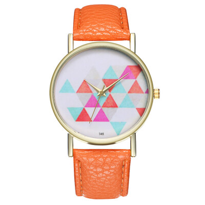

Geometric Pattern Ladies Watch Fashion Orologio Donna Relogio Feminino De Luxe Marque Montre Femmes De Quartz Montres Clock