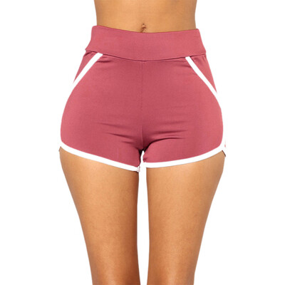 

Tailored Summer Pants Women Sports Shorts Gym Workout Waistband Yoga Running Shorts