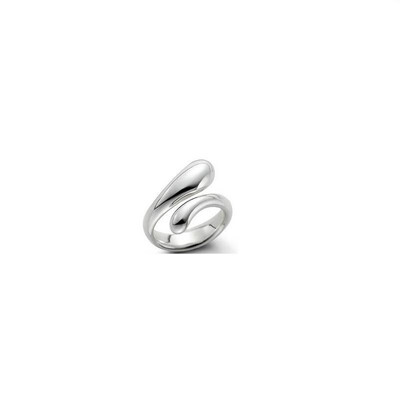

New Romantic Trendy Real 925 Sterling Silver Size Rings for Women Female Twisted Woven Design Finger Ring Jewelry Gift