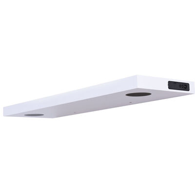 

32" Wall Mount Wireless Bluetooth or USB Speaker Shelf-White