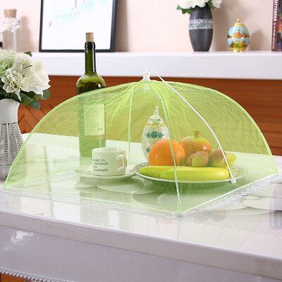 

4 Pcs Screen Umbrella Outdoor BBQ Picnic Camp Food Cover Kitchen Helper Protector