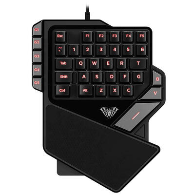 

Gaming Keyboard K108 Mechanical One-Handed Keyboard For PUGB Mobile Game Left Hand Small Keyboard
