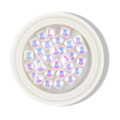 

1 Box DIY Colorful Pearl AB Nails Art Tools Nail Stones Rhinestones Decor