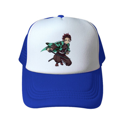 

12 Styles Anime Demon Slayer Kimetsu No Yaiba Trucker Hat Unisex Adult Baseball Mesh Cap