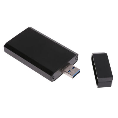 

Mini Portable PCI-e mSATA SSD to USB 30 Converter Adapter Enclosure Case