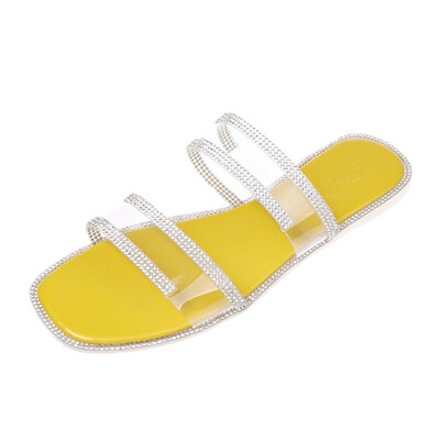 

Snake-shaped winding sandals flat sole with one-word buckle&open toe ins Roman sandals fairy wind