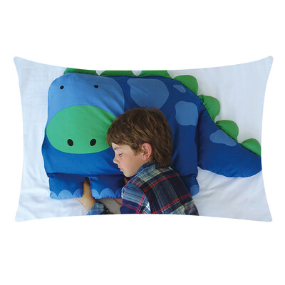 

〖Follure〗Kids Animal Pillowcase Boys Dylan The Dinosaur Pet Pillow Sham For Children