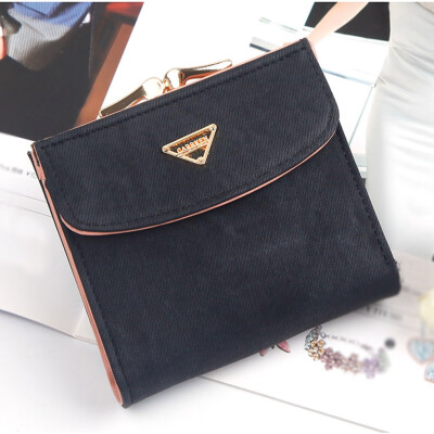 

Tailored Women Wallet Mini Wallets And Purses Short Female Coin Purse Credit Card Holder