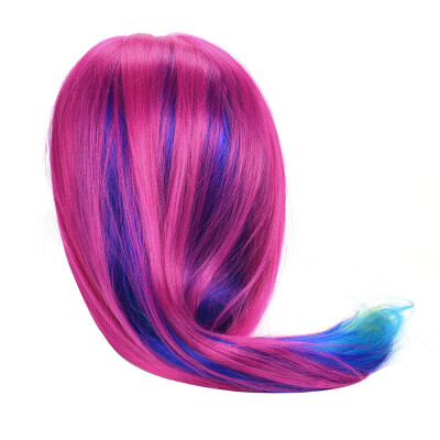 

〖Follure〗New Female Dummy Head Long Colorful Hair Hairdressing Training Head Model