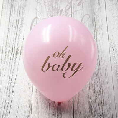 

FUNNYBUNNY 20pcs its a boy its a girl oh baby Printed Balloon Baby Shower Party Decoration