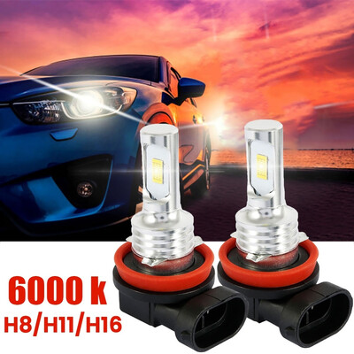 

H16 H11 H9 H8 Bright 6000K White 7000LM Headlight Bulb 40w LED Kit Low Beam