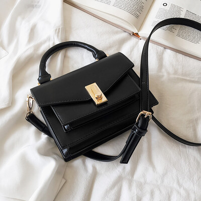 

Advanced sense bag Western style female bag 2019 new Korean version of the wild single shoulder slung fashion portable small square bag