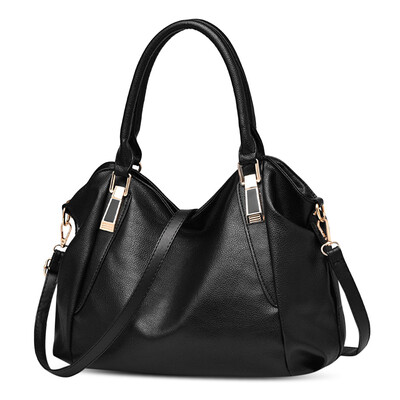 

Stylish Soft PU Leather Shoulder Bag Casual Women Handbag