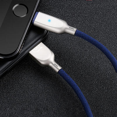 

Auto Disconnect USB Charging Cable Lightning Cable For IPhone X 8 7 6 Ipad-18m