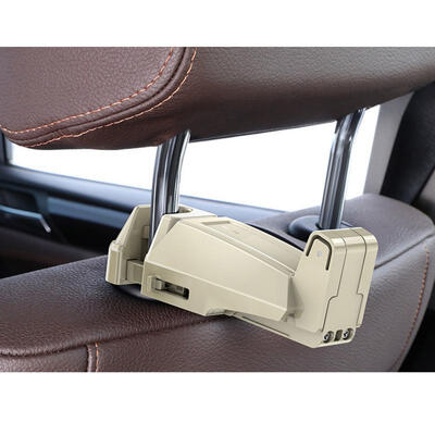 

Car Backseat Phone Holder 2-in-1 Back Seat Headrest Phone Clamp And Hanger