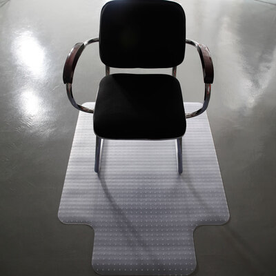 

Lip Shape Desk Chair Nail Floor Mat Carpet Protector Rug PVC Hard Plastic