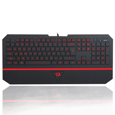 

Gaming Keyboard K502 Redragon Kaeyboard RGB LED Backlit Illuminated Keyboard 104 Key Computer Gaming Keyboard SilentWrist Rest