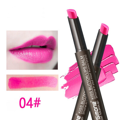

Press-type color Matte lipstick Makeup Waterproof Pumpkin Color Finished Matte Lipstick Cosmetics