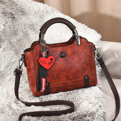 

Bag female 2018 new Korean version of autumn&winter women is handbag personality trend wild single shoulder diagonal bag small bag