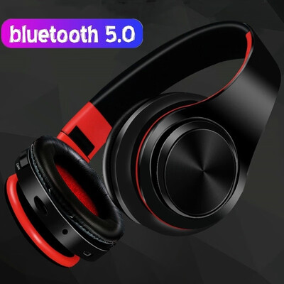 

Wireless Bluetooth Headphones Foldable Stereo Earphones Super Bass Headset Mic