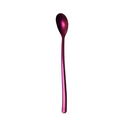 

Siaonvr Colorful Spoon Long Handle Spoons Flatware Coffee Drinking Tools Kitchen PP