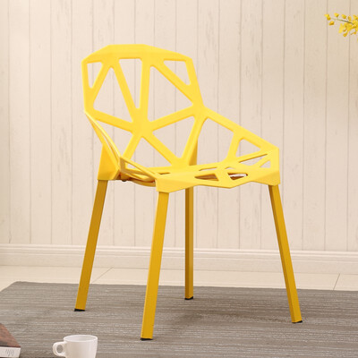 

QUWEIXIONG Geometric chair 4 handles home fashion simple 11860