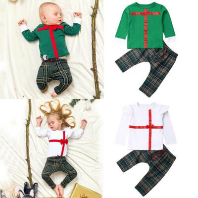 

Toddler Infant Baby Girls Boys T-shirtPants Leggings 2PCS Outfits Set Clothes
