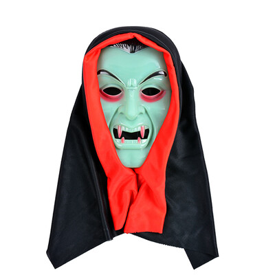 

New&new fine arts Halloween party luminous vampire mask masquerade cosplay horror dress show props B