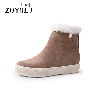 

Snowy boots skinny boots cotton thick-soled Martin boots in autumn&winter