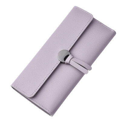 

Tailored Women Fashion Leather Wallet Leisure Clutch Bag Long Purse
