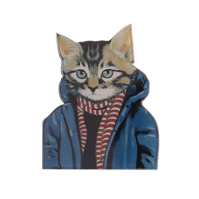 

Cartoon Animals Icons On Pin Badges For Clothes Badges Acrylic Badges For Backpack Badge