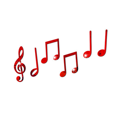 

Removable Vinyl Art Musical Note Wall Sticker Wall Home Decor Mural DIY Decals Mirror Wall Stickers