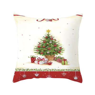 

Tailored Merry Christmas Super Soft Square Throw Pillow Pillow Cover 45x45cm Home Decor