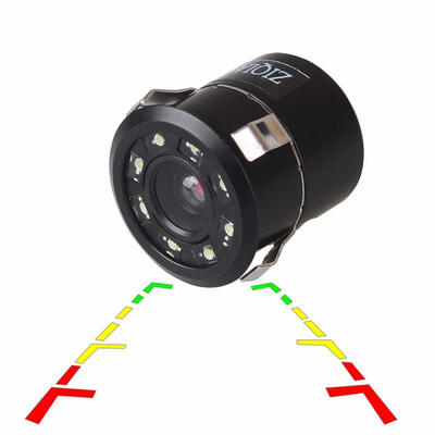

ZIQIAO ZHS-017 Car Rear View Camera 8 LED Universal HD Night Vision Backup Parking Reverse Camera