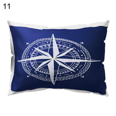 

Circle Dot Octopus Pillow Case Cushion Cover Sofa Bed Car Cafe Office Decoration