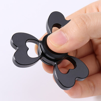 

Alloy Fidget EDC Toy Clover Shaped Finger Gyro