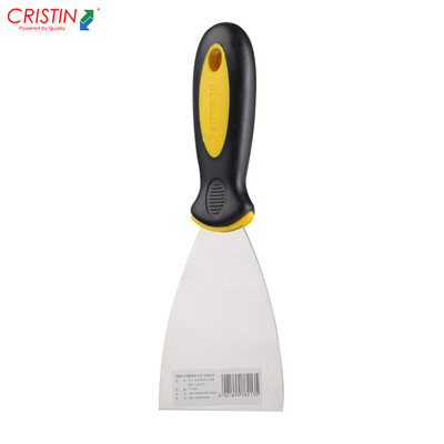 

Christine stainless steel putty knife plastic handle batch knife scraper blade putty knife trowel 3 inch D8213 3 loaded