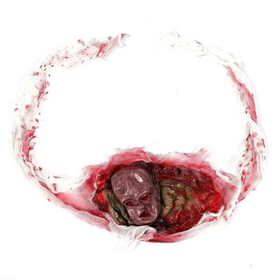 

Halloween blood bandage Large Intestine Death Baby Waist Bandage Tricky Scary Props for Haunted House Bar KTV Decorations