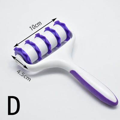 

Toponeto Cake Fondant Strip Ribbon Cutter Embosser Roller Cake Pattern Decorating Tool