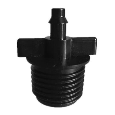 

12 inch Male Thread 8mm Garden Watering Irrigation Barbed Connectors Set
