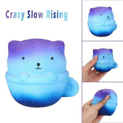 

Tailored Starry Cute Chocolate Toast Slow Rising Cream Scented Stress Reliever Toy