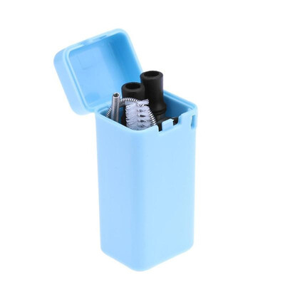 

Rust Proof Reusable Stainless Steel Folding Straw with Cleaning Brush