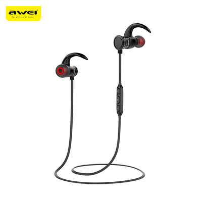 

Awei AK5 Waterproof Magic Magnet Attraction Bluetooth 41 Sports Headphones with Microphone On-ear Control