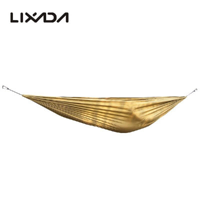 

Lixada Portable Durable Compact Nylon Fabric Traveling Camping Hammock for Two Persons
