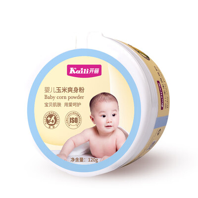 

Kaili Baby Powder Pink Newborn Baby Corn Hazelnut Powder 120g